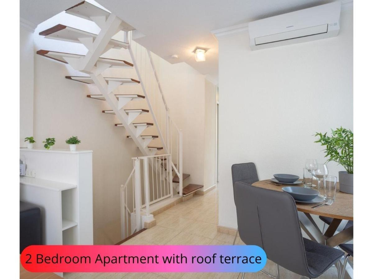 Desirable Rooftop Terrace , 2 Bedroom Apartment With Wifi In Costa Adeje Callao Salvaje Extérieur photo