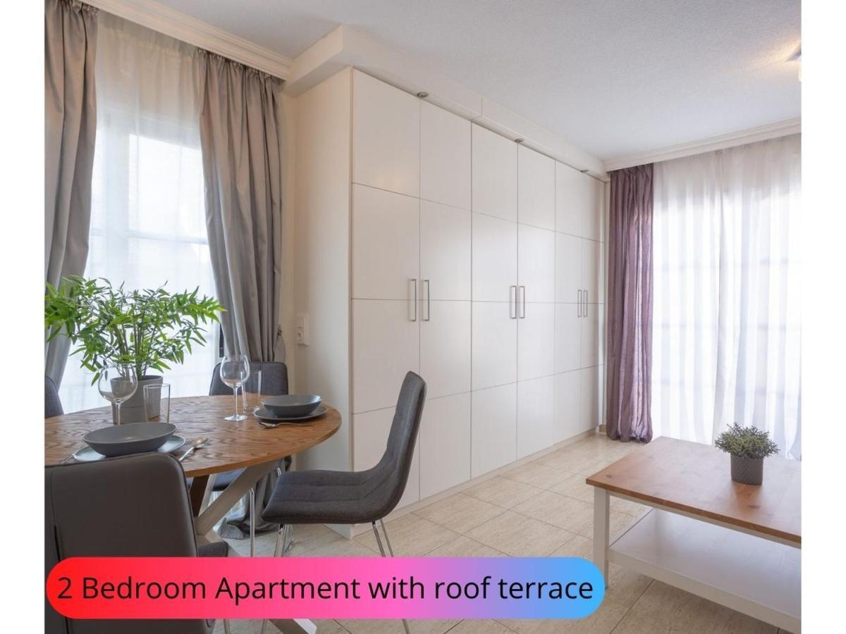 Desirable Rooftop Terrace , 2 Bedroom Apartment With Wifi In Costa Adeje Callao Salvaje Extérieur photo