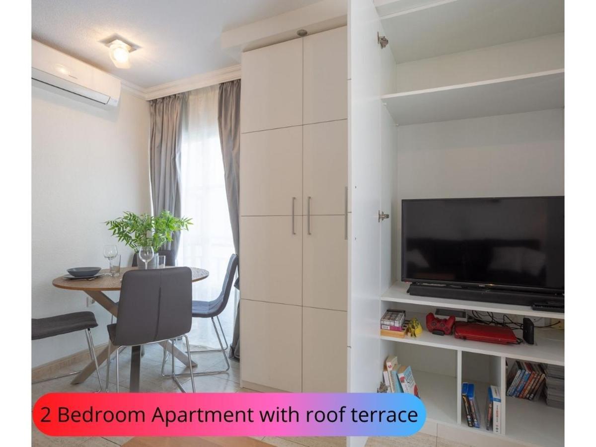 Desirable Rooftop Terrace , 2 Bedroom Apartment With Wifi In Costa Adeje Callao Salvaje Extérieur photo